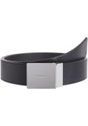 NU 20% KORTING: Calvin Klein Leren riem ADJ CASUAL PLAQUE PB 35MM