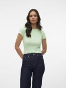 NU 20% KORTING: Vero Moda Shirt met ronde hals VMCHLOE SS SHORT TOP JR...