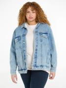 NU 20% KORTING: Tommy Jeans Curve Jeansjack CRV OVR TRUCKER JACKET CG4...