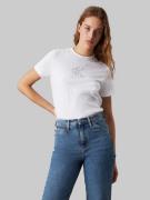 NU 20% KORTING: Calvin Klein T-shirt OUTLINED CK REGULAR TEE