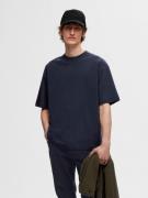 NU 20% KORTING: SELECTED HOMME T-shirt SLHLOOSEOSCAR SS O-NECK TEE NOO...