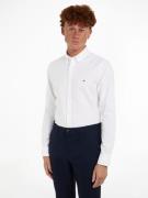 NU 20% KORTING: Tommy Hilfiger Overhemd met lange mouwen OXFORD DOBBY ...