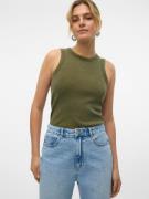 NU 20% KORTING: Vero Moda Geribde tanktop VMJANE SL WASHED RIB TOP JRS...