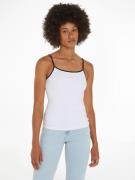 NU 20% KORTING: TOMMY JEANS Top met spaghettibandjes TJW SLIM SCRIPT B...