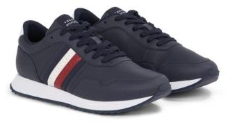 NU 20% KORTING: Tommy Hilfiger Plateausneakers RUNNER EVO LTH MIX ESS