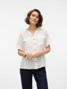 Vero Moda Overhemdblouse VMBUMPY S/S SHIRT WVN GA NOOS