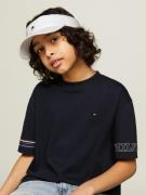 Tommy Hilfiger Baseball pet SMALL FLAG VISOR voor kinderen tot 16 jaar