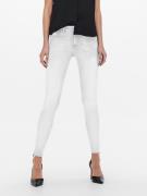 NU 20% KORTING: Only Skinny fit jeans ONLBLUSH MID SKINNY ANKLE ZIP DN...