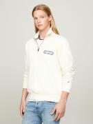 NU 20% KORTING: Tommy Hilfiger Sweatshirt HILFIGER TRACK GRAPHIC HALF ...