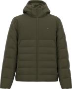 NU 20% KORTING: Tommy Hilfiger Gewatteerde jas CL MIXED MEDIA HOODED J...