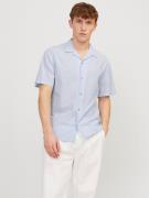 Jack & Jones Overhemd met korte mouwen JJESUMMER RESORT LINEN BLEND SH...