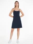 TOMMY JEANS Jurk met spaghettibandjes TJW ESSENTIAL STRAP FLARE DRESS ...