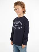 NU 20% KORTING: Tommy Hilfiger Sweatshirt MONOTYPE FLOCK REG SWEATSHIR...