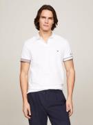 NU 20% KORTING: Tommy Hilfiger Poloshirt FLAG CUFF SLIM POLO