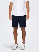 NU 20% KORTING: ONLY & SONS Chino-short ONSMARK 0209 MELANGE SHORTS NO...