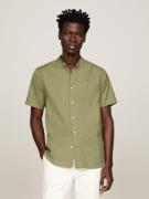 NU 20% KORTING: Tommy Hilfiger Overhemd met korte mouwen FLEX POPLIN M...