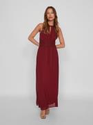 NU 20% KORTING: Vila Maxi-jurk VIMILINA HALTERNECK MAXI DRESS - NOOS