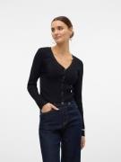 NU 20% KORTING: Vero Moda Vest VMGLORY RIB LS V-NECK CARDIGAN GA NOOS