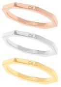 NU 20% KORTING: Calvin Klein Ringenset Multipack sieraden roestvrijsta...