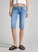 NU 20% KORTING: Pepe Jeans Slim fit jeans Shorts SLIM CROP LW