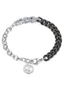 NU 20% KORTING: Firetti Edelstalen armband Sieraad Geschenk, Peace, Vr...