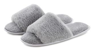 NU 20% KORTING: Vivance Pantoffels Pantoffel, Pluche Pantoffels