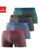 s.Oliver RED LABEL Beachwear Boxershort voor heren met contrastkleurig...