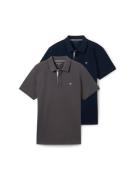 NU 20% KORTING: Tom Tailor Poloshirt in set van 2 (set, 2-delig)