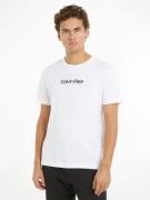 NU 20% KORTING: Calvin Klein T-shirt FLOCK LOGO T-SHIRT met een logo-o...