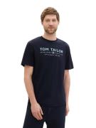 NU 20% KORTING: Tom Tailor Shirt met print met logoprint