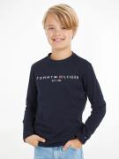 Tommy Hilfiger Shirt met lange mouwen ESSENTIAL TEE L/S met een logo-o...