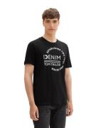 Tom Tailor Denim T-shirt met logoprint