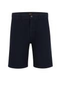 Boss Orange Chino slim-Shorts met contrastdetails