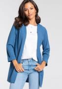 Laura Scott Lange blazer met ritssluitingen