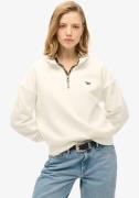 NU 20% KORTING: Superdry Sweatshirt ESSENTIAL HALF ZIP SWEATSHIRT