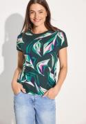 NU 20% KORTING: Cecil Shirt met print met print all-over