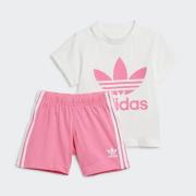 adidas Originals Functionele bodywarmer TREFOIL SHORTS AND SHIRT (set)