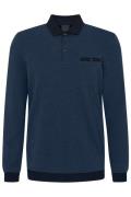 Bugatti Poloshirt met lange mouwen