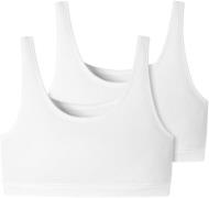 Schiesser Bustier 95/5 met elastische onderbusteband (Set van 2)