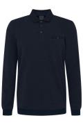 Bugatti Poloshirt met lange mouwen