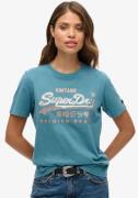 NU 20% KORTING: Superdry Shirt met print EMBELLISHED VL GRAPHIC T SHIR...