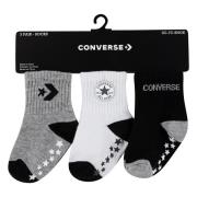 Converse Sportsokken CONVERSE LOGO INFANT TODDLER NO SLIP QUARTER 3 PK...