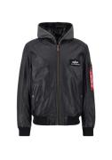 NU 20% KORTING: Alpha Industries Leren jack Alpha Industries Men - Lea...