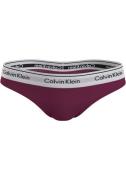 NU 20% KORTING: Calvin Klein T-string THONG met ck-logo op de tailleba...