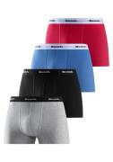 NU 20% KORTING: Bench. Boxershort met contrastkleurige band (set, 4 st...