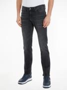 NU 20% KORTING: TOMMY JEANS Slim fit jeans SCANTON SLIM met gestempeld...