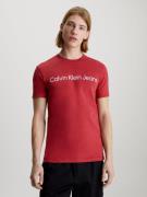 Calvin Klein T-shirt INSTITUTIONAL LOGO met calvin klein logo-opschrif...