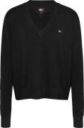 NU 20% KORTING: TOMMY JEANS Gebreide trui TJW ESSENTIAL VNECK SWEATER ...