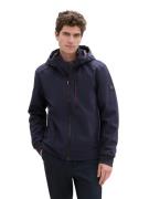 NU 20% KORTING: Tom Tailor Softshell-jack met een capuchon