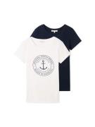 Tom Tailor Denim T-shirt (set, 2-delig)